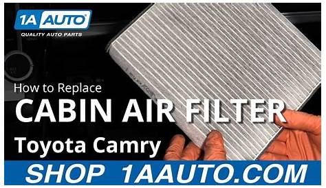cabin air filter toyota camry