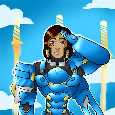 Pharah Print By Imunkaea On Deviantart