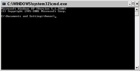 How To Open Ms Dos Command Prompt Cmdexe And Commandexe