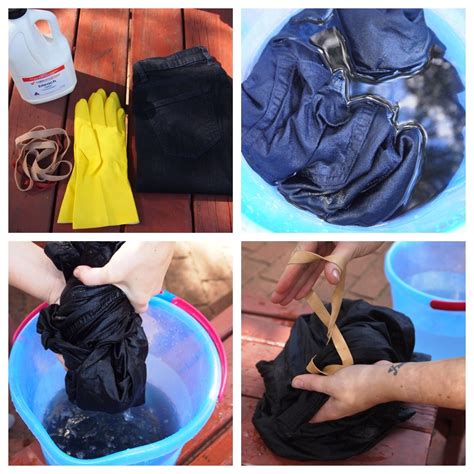 Other optional items to bleach: HERE IS NOW: DIY Tie Dye Jeans.