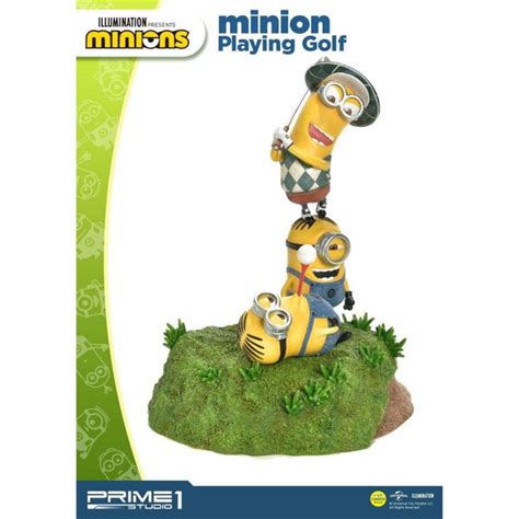 Minions Playing Golf Diorama By Prime 1 Studio