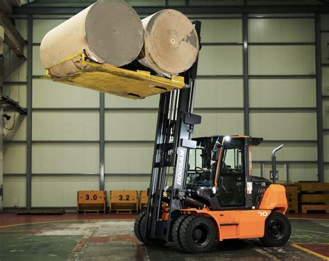 Doosan Launches Ultra Low Emission Heavy Lifting Forklifts Industrial