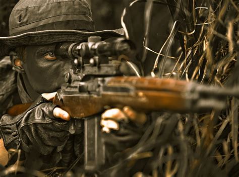 Ambush Disguise Sniper Rifle Hd Wallpaper Wallpaperbetter