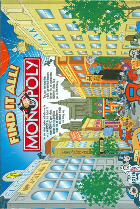 Have fun with family and friends, as you find out who has the best mobility and is able to stay in the game till the end! Monopoly: Back of Monopoly Cereal Box