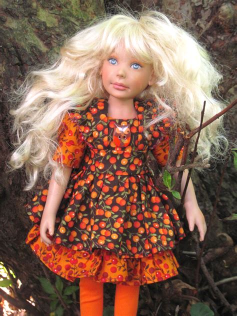 Leeann Doll Girl Doll Clothes Beautiful Outfits Long Sleeve Dress
