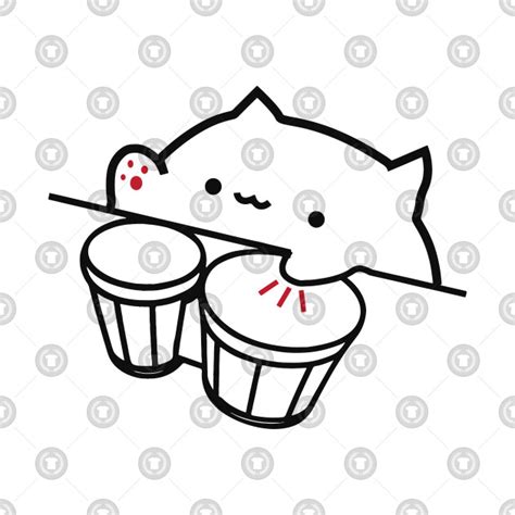 Bongo Cat Telegram Sticker Cats Blog