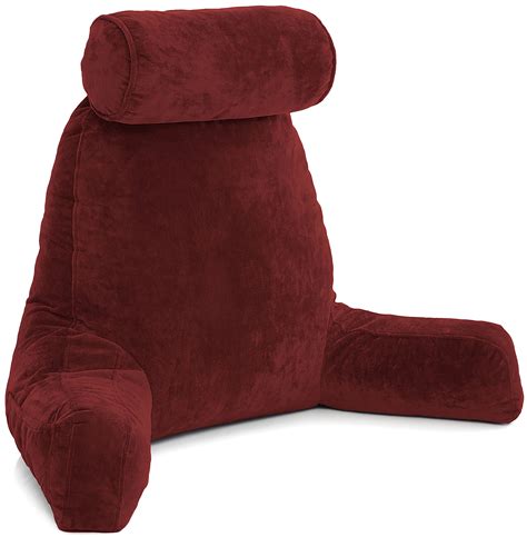 Also great for people with back pain, these bed rests can be useful for almost anyone. Husband Pillow - Maroon Big Reading & Bed Rest Pillow with ...