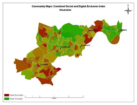Local district street map for hounslow middlesex england. Hounslow Map Region Political | Map of London Political ...