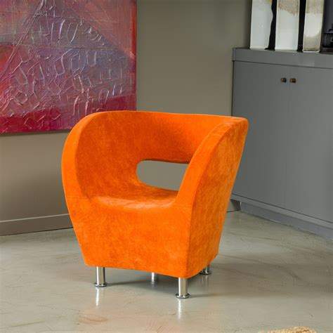 Orange Accent Chairs Uk Shop Anna Fiesta Orange Accent Chair As Is