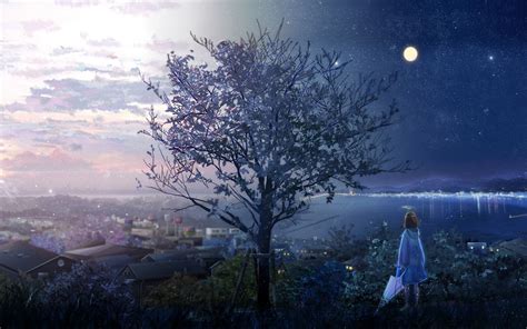 Manga anime anime shows cartoon animation anime life anime characters anime drawings japanese animation anime. Anime Lonely Moon Wallpapers - Wallpaper Cave