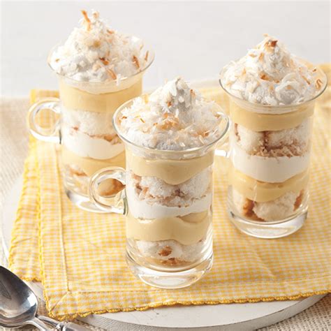 Somehow this is supposed to be a promo for the online paula deen network. Lemon Coconut Trifle - Paula Deen Magazine