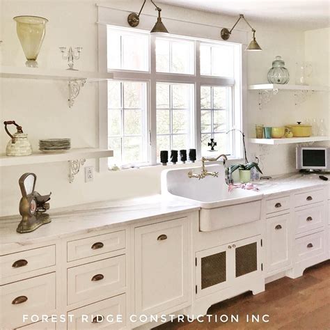 Stone kitchen tops are a timeless trend, winning over other alternatives for decades due to its durability, safety, and diversity of appeal. Forest Ridge Construction Inc on Instagram: "Classic details make this kitchen timeless. # ...