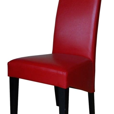 Shop for faux leather dining chairs in shop by material. 20 Best Collection of Red Leather Dining Chairs