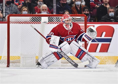 Canadiens Re Sign Promising Goaltender Cayden Primeau To New Deal