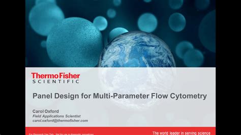 Panel Design For Multi Parameter Flow Cytometry Youtube