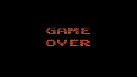 Game Over Aesthetic Pc Wallpapers Wallpaper Cave