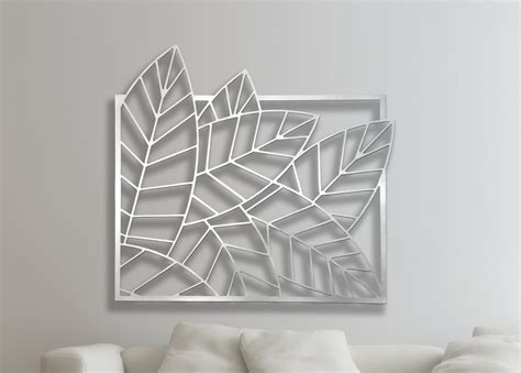 Laser Cut Metal Decorative Wall Art Panel Sculpture For Home Etsy