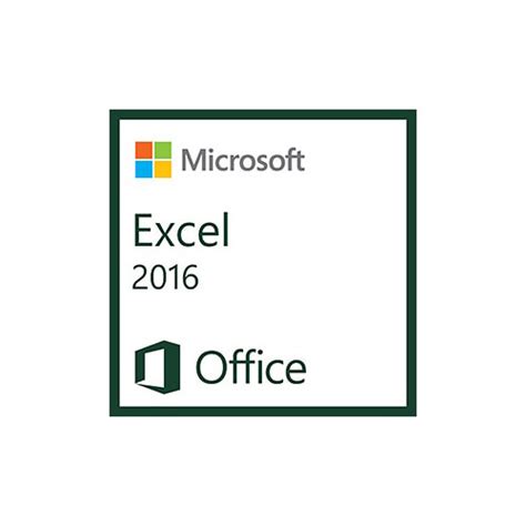 Microsoft Excel 2016 1 Pc License Electronic Download