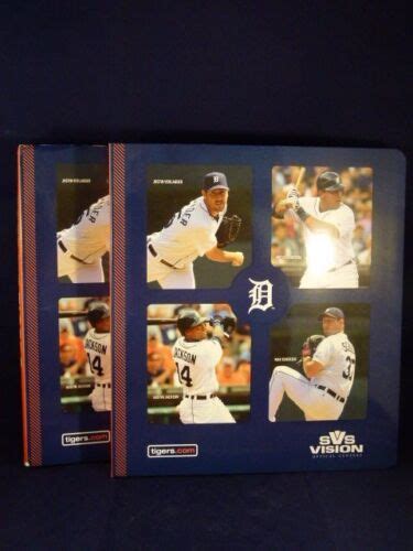 Detroit Tigers Baseball Team Loose Leaf Notebook Binders Ebay