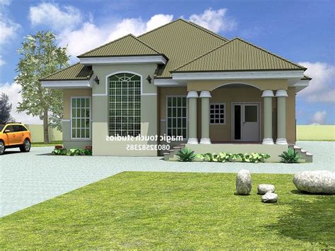 5 Bedroom Bungalow House Plans Luxury Bungalow House Plans In Nigeria