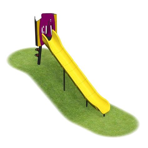Versatile Embankment Slide Plastic Open Slide By Playdale Playgrounds