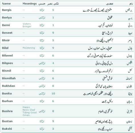1000 Islamic Baby Boy Names In Urdu With Meanings Islamic Names With