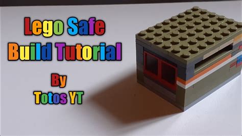 How To Build A Lego Safe Tutorial Totos Yt Youtube