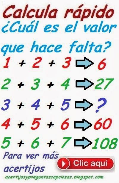 En esta sección encontraras un interesante desafío mental, con diferentes juegos pensados para toda la familia podrás poner a prueba tu destreza. Una pregunta fácil de las playas nudistas. Responde rápido | Acertijos matematicos resueltos ...