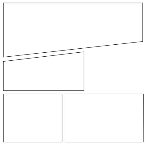 There's a 3×3 panel to get them started on their basic ideas, then two sunday paper styles that can be combined to create your own comic books ! 7 Best Images of Comic Book Templates Printable Free ...