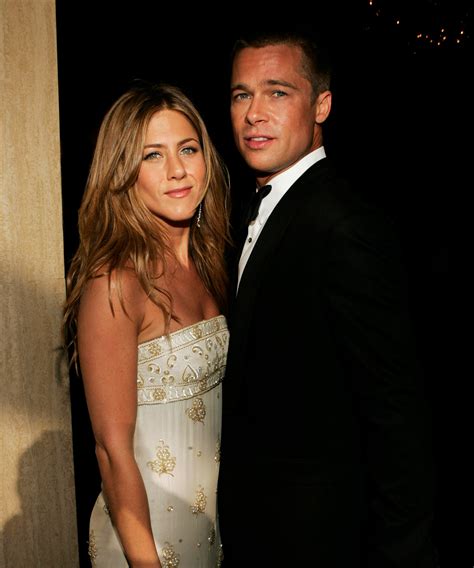 Brad Pitt Jennifer Aniston L