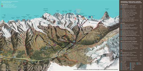 Zermatt Summer Map