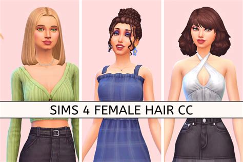 The Ultimate List Of Sims Hair Cc Updated Vrogue Co
