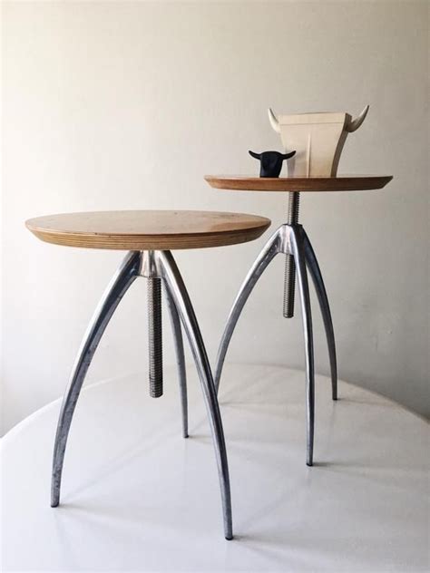 As an architect, interior designer, and industrial designer, starck is active and accomplished in every field. Rare Vintage Philippe Starck Drink Table Pair Signed ...