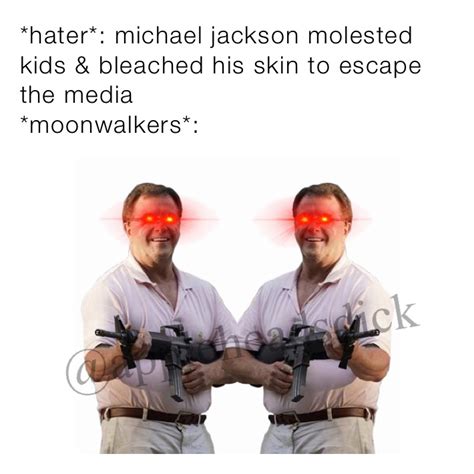 Hater Michael Jackson Molested Kids And Bleached His Skin To Escape