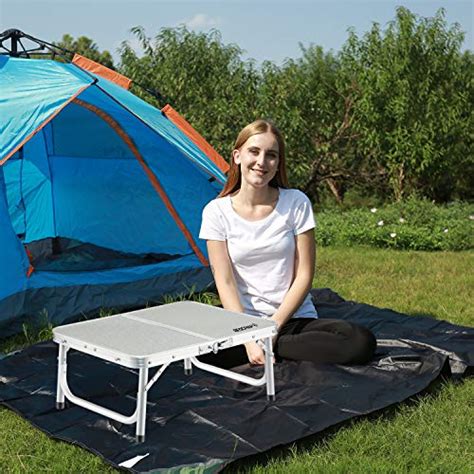 Redcamp Small Folding Camping Table2ft Portable Aluminum Outdoor Small