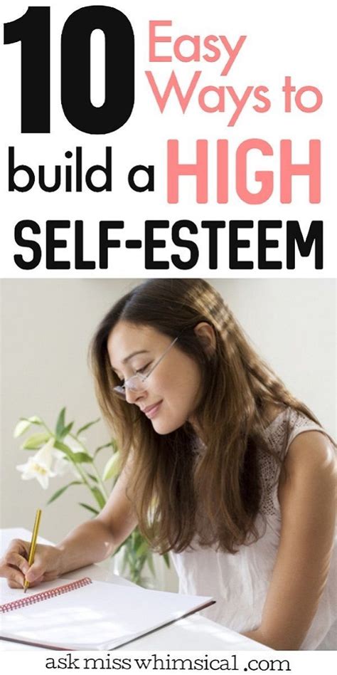 How To Rebuild Your Self Esteem After A Setback Ask Miss Whimsical