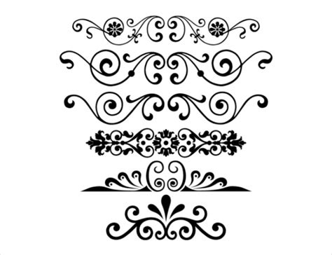 Free 15 Ornament Vectors In Psd Vector Eps