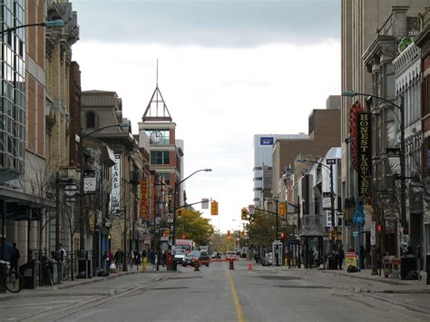 A pov drive westbound on dundas street in london, ontario, canada. Downtown London BIA!: London, Ontario - Live Work Learn Play