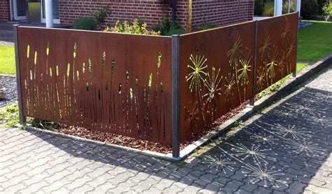 Inhaltsverzeichnis 1 weshalb ein gartenhaus aus polen kaufen? PARAS Sichtschutzwände aus Corten | Sichtschutzwände ...