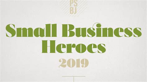 This Is The Puget Sound Business Journals 2019 Class Of Small Business