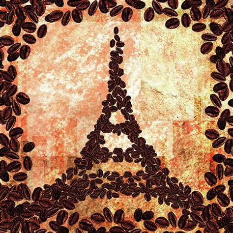 French Roast Eiffel Tower Painting By Irina Sztukowski Pixels