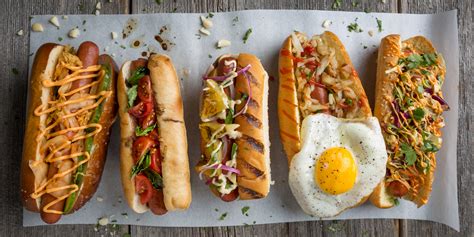 Ideas for making your own hot dog bar, including the tijuana dog, greek dog and the california dog. This summer's best hot dog toppings | Hebrew National