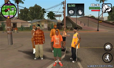 Orange Is The Color Of The Grove Street Gang For Gta San