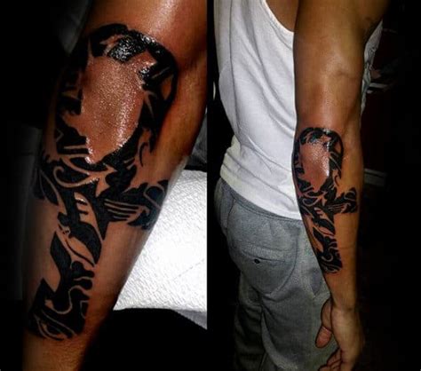 The ankh tattoo is one of the most popular egyptian tattoos in the world for a variety of reasons. 50 Ankh Tattoo Designs For Men - Ancient Egyptian ...