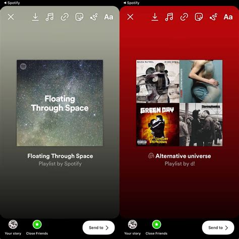 Spotify Playlist Covers Get Displayed When Shared But Not User Created