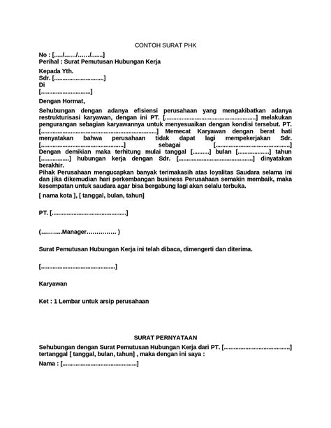 Contoh Surat Permohonan Perpanjang Kontrak Kerja Delinewstv