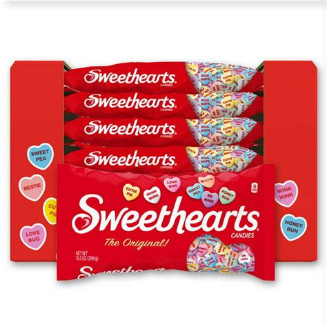 Sweethearts Candies 105 Oz Bag Packed 12s