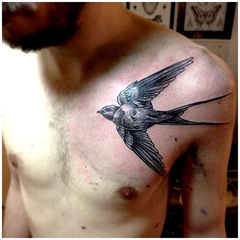 75 Sweet And Meaningful Swallow Tattoos
