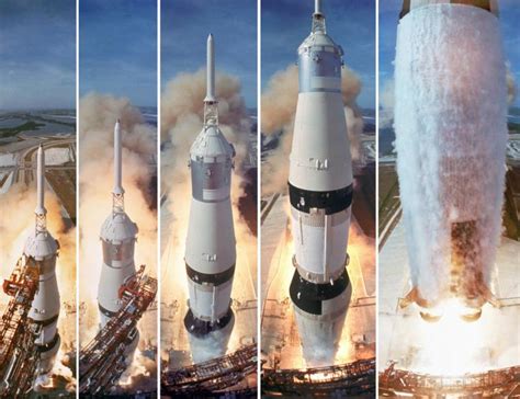 The Apollo 11 Launch In Super Slow Motion July 16 1969