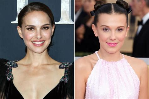 Natalie Portman On Millie Bobby Brown Being Her Lookalike Shes Her